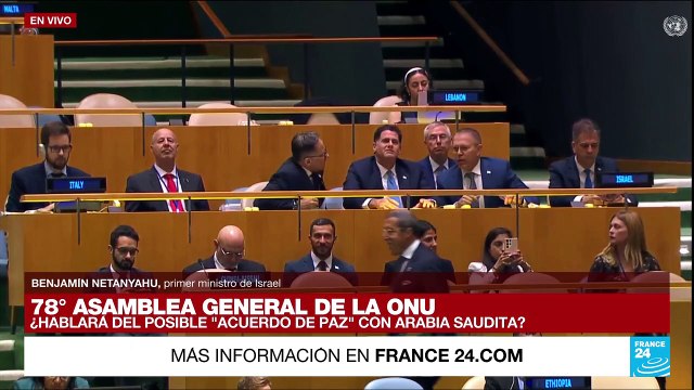 Benjamín Netanyahu: Estamos a punto de una paz histórica entre Israel y Arabia Saudita