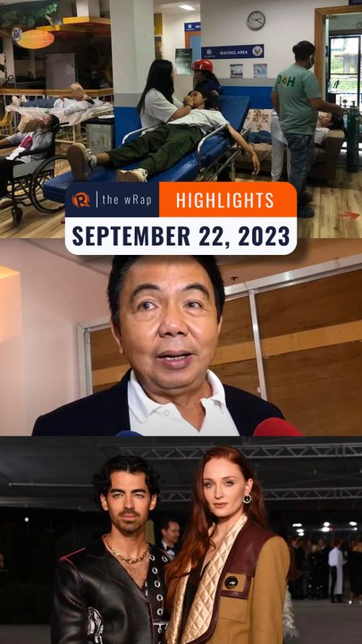 Rappler's highlights: Taal volcano, Bayani Fernando, Sophie Turner & Joe Jonas | The wRap | September 22, 2023