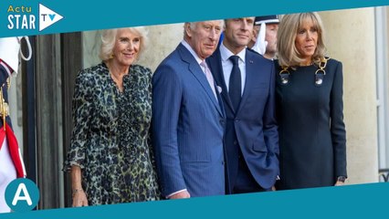 Charles III et Camilla quittent l'Elysée  accolades, bises    Des au revoir plein d'affection pour