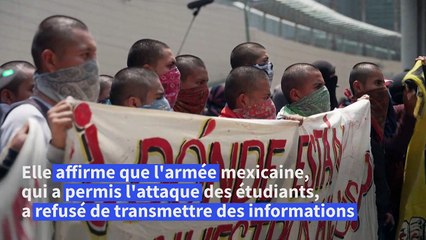 Mexique: manifestation des proches d'étudiants disparus en 2014