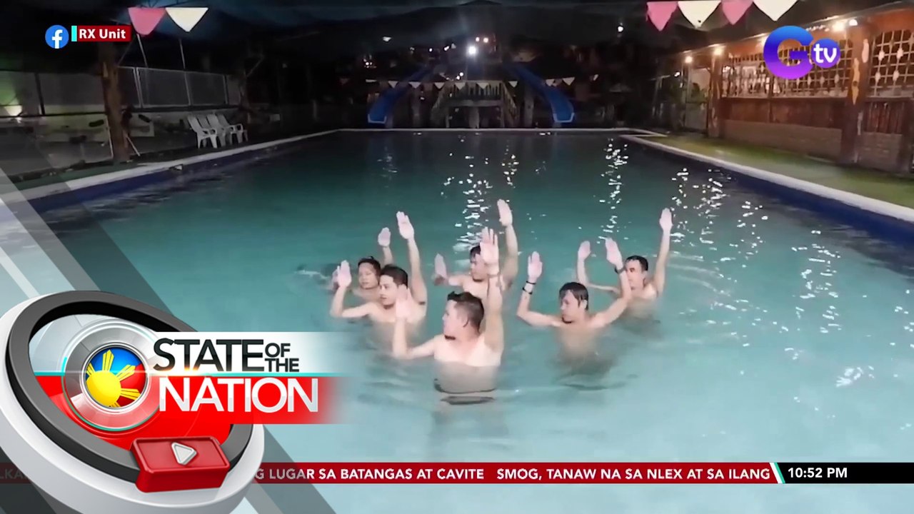 Synchronized swimming ng magbabarkada, humakot ng views online | SONA