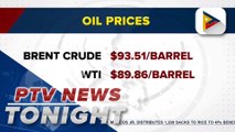 Oil prices up offset by looming Russian fuel export ban