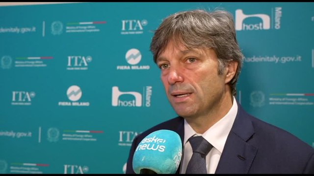 Zoppas: cucina italiana patrimonio Unesco? Dovrebbe essere scontato