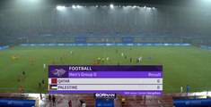 التعادل يحسم مواجهة المنتخب القطري مع نظيره الفلسطيني