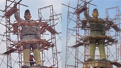 Patung Soekarno tak mirip, Sekda Banyuasin ancam tak mau bayar