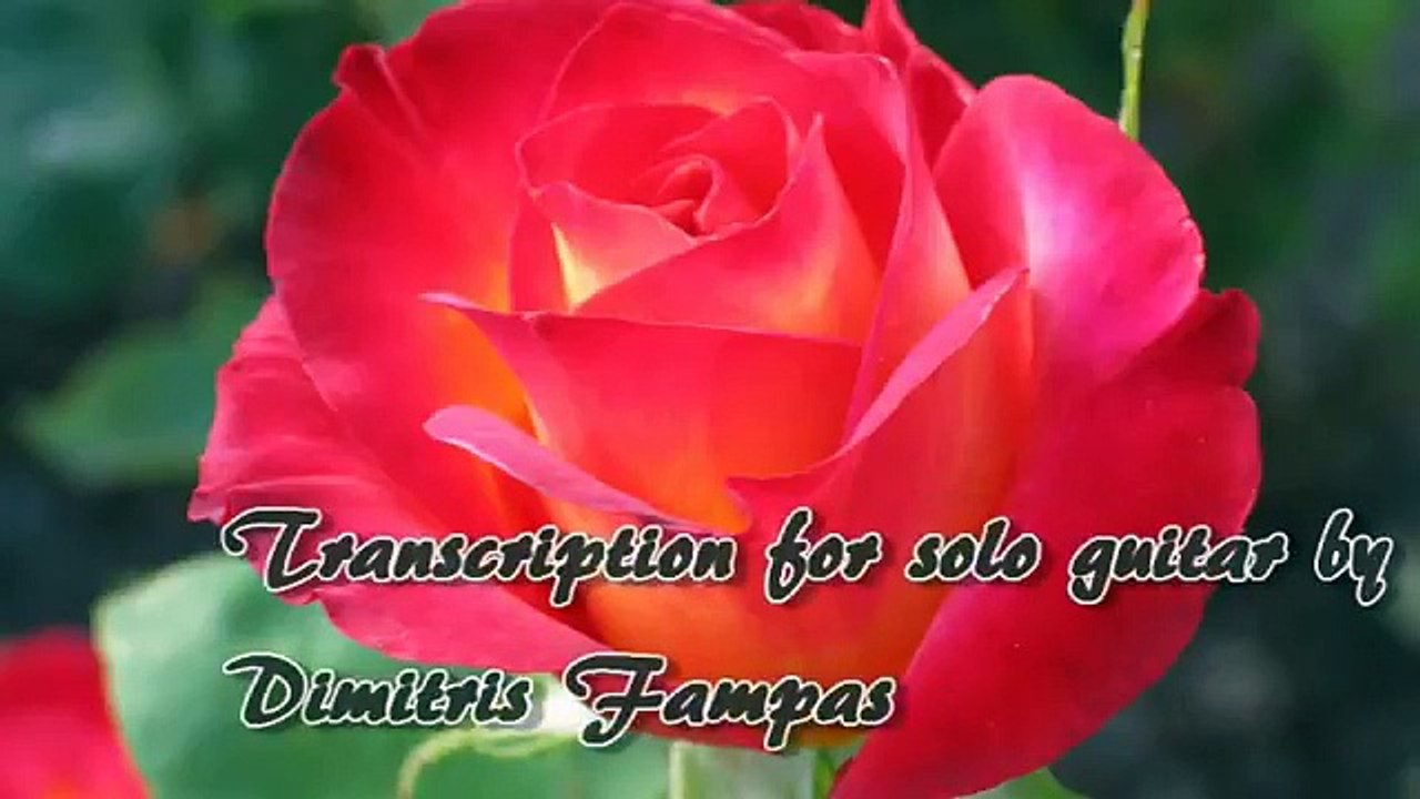 The Rose by Manos Hadjidakis - Το Τριαντάφυλλο του Μάνου Χατζιδάκι