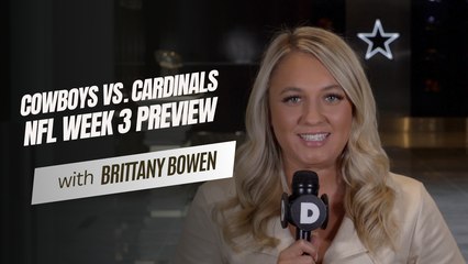 NFL WEEK 3 PREVIEW: Dallas Cowboys vs Arizona Cardinals