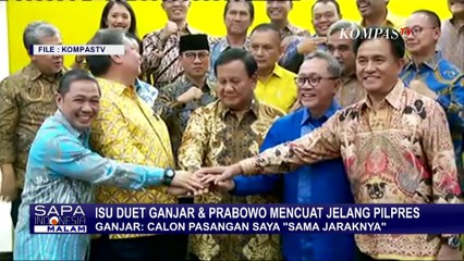 Video herunterladen: Waketum Gerindra soal Duet Prabowo Subianto dan Ganjar Pranowo: Tak Mungkin 1 Koalisi Tapi 2 Capres