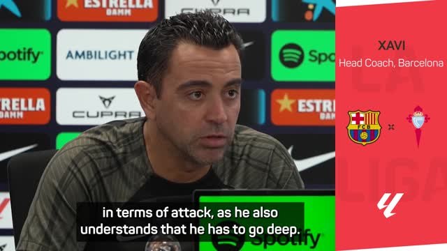 Xavi lauds Felix dynamism in Lewandowski partnership