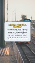 Dibalik Pahitnya Musibah