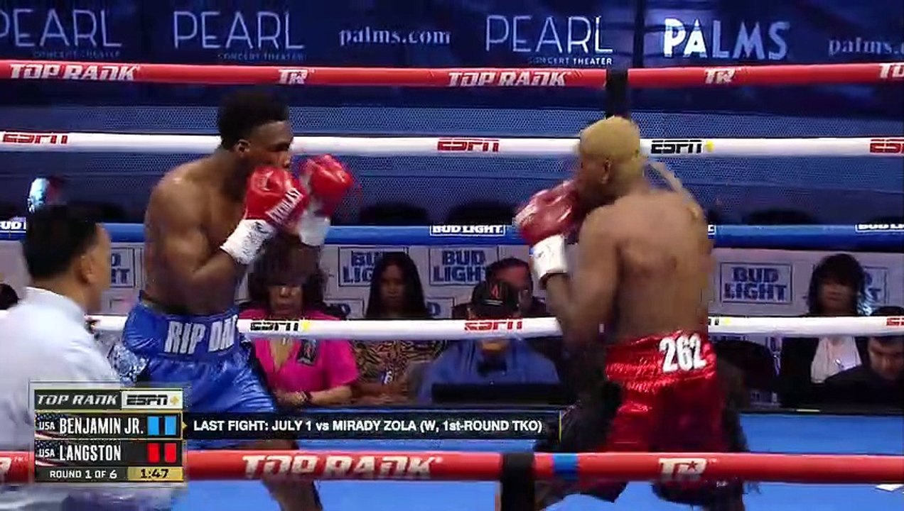 Dante Benjamin vs William Langston (28-07-2023) Full Fight