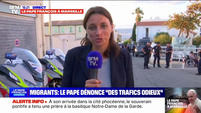 Visite du pape François à Marseille: C'est un grand défi que l'on relève , indique Camille Chaize (porte-parole du ministère de l'Intérieur)