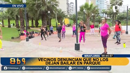 Miraflores: mujeres denuncian que municipio está prohibiéndoles hacer ejercicio en parque