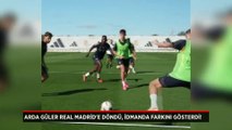 Real Madrid'de Arda Güler geri döndü! Antrenmana katıldı, farkını gösterdi.