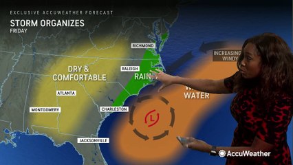 Tropical Storm Ophelia to make landfall this weekend