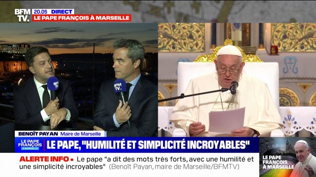 Discours du pape François sur les migrants en Méditerranée: Il convoque notre humanité et nous interroge , pour le maire de Marseille Benoît Payan