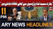 ARY News 11 PM Headlines 22nd Sept 2023 | Caretaker PM Kakar's speech