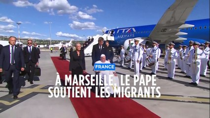 A Marseille le pape François soutient encore et toujours les migrants