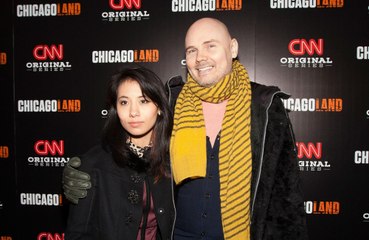 Billy Corgan and Chloe Mendel "didn't feel the need" to invite their famous friends to their wedding