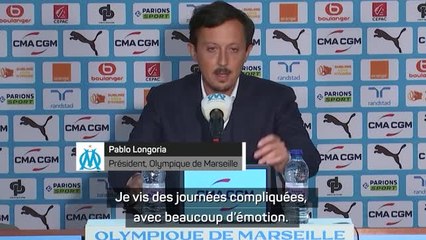 Marseille - Longoria annonce qu'il reste président