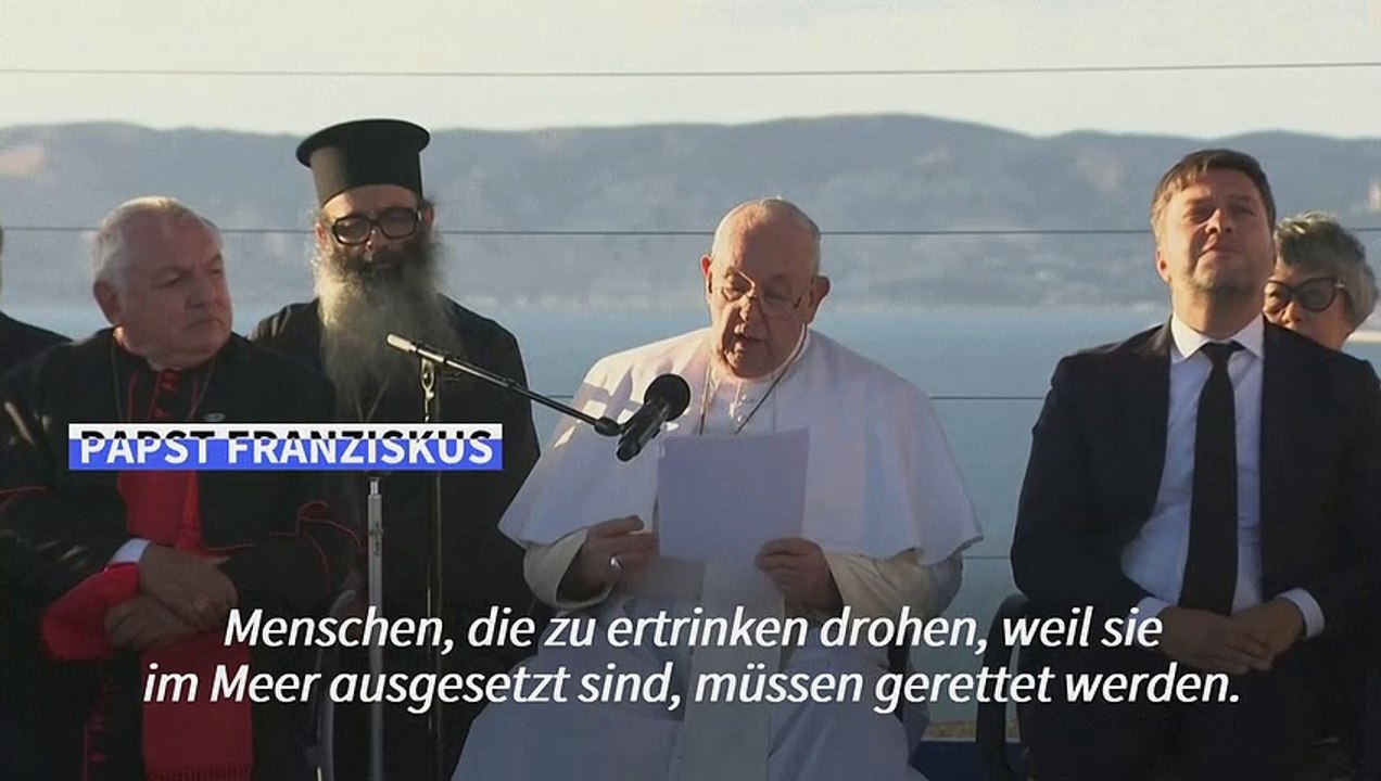 Papst nennt Seenotrettung von Flüchtlingen 'Pflicht der Menschlichkeit'