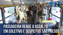 Passageira reage a assalto em coletivo e suspeitos são presos na Grande Vitória