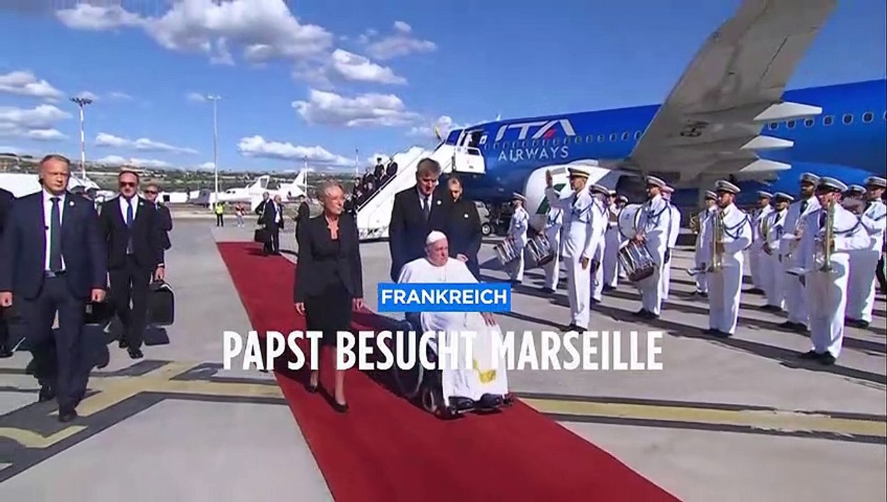 Schicksal von Migrant:innen dominiert Papst-Visiste in Marseille