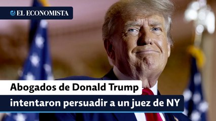Trump y fiscal general de Nueva York discuten sobre alcance de inminente juicio por fraude
