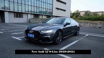 2.0T and 3.0T Engine Options, 0-100 Acceleration in 5.3 Seconds, New Audi A7 S-Line 2023-2024