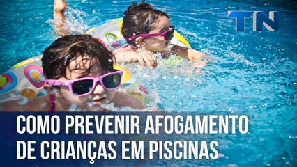 Como prevenir afogamento de crianças em piscinas