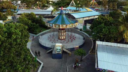 MIRABILÂNDIA: Veja imagens do momento do ACIDENTE no BRINQUEDO WAVE SWINGER