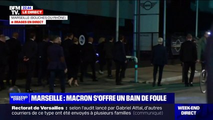 Emmanuel Macron est arrivé à Marseille, où il assistera ce samedi à la grande messe du pape François au stade Vélodrome