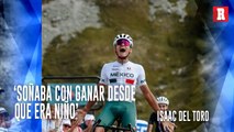 Isaac DEL TORO, el CICLISTA MEXICANO que está haciendo HISTORIA