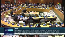 teleSUR Noticias 15:30 22-09 Avanza 78º Período de sesiones de la ONU