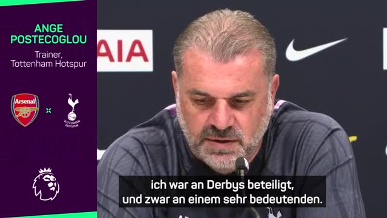 Postecoglou vor Derby: 'Besondere Bedeutung'