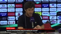 İstanbulspor Teknik Direktörü Fatih Tekke: En iyi oynadığımız maçta mağlup olduk