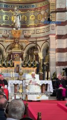 Revivez les premiers mots du pape à Marseille