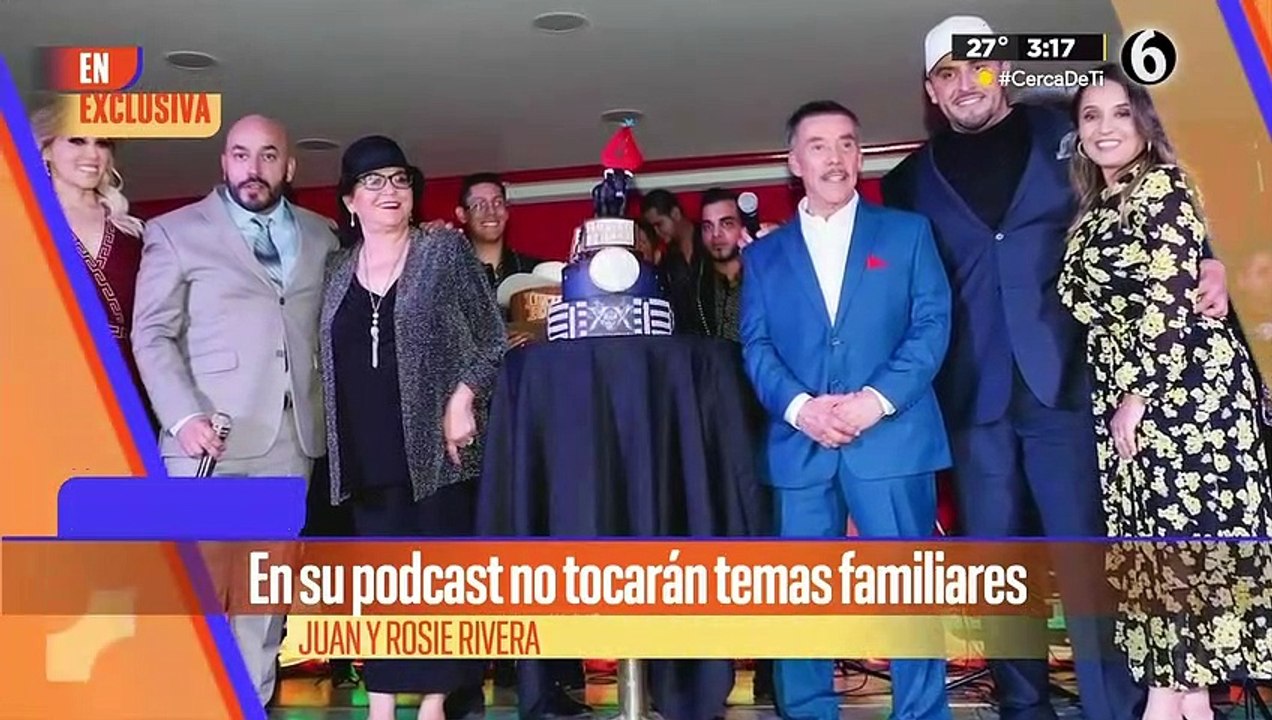 Los Rivera presentan podcast "Bromeando"