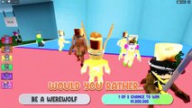 EXTREME Would You Rather in Roblox!