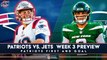 Can Patriots Make it 15 STRAIGHT WINS vs Jets Patriots First and Goal
