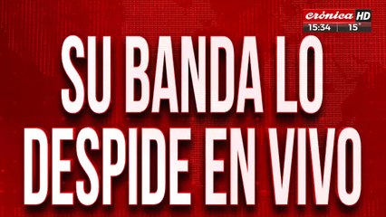 La emotiva despedida al cuerpo de Huguito Flores