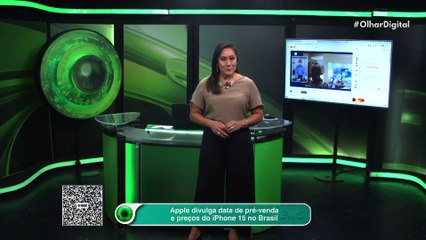 Apple divulga data de pré-venda e preços do iPhone 15 no Brasil