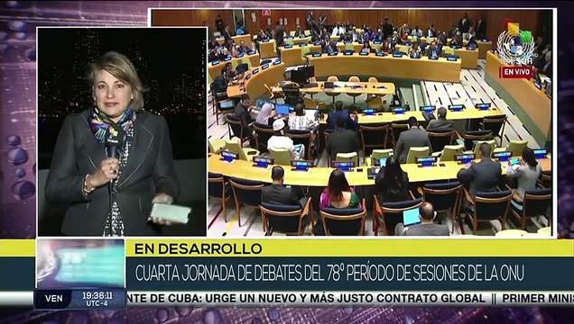 Avanza Cuarta jornada de debates del 78º Período de Sesiones de la ONU