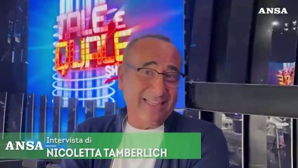 "Tale e quale show" n.13, Carlo Conti: "Il mio numero fortunato"