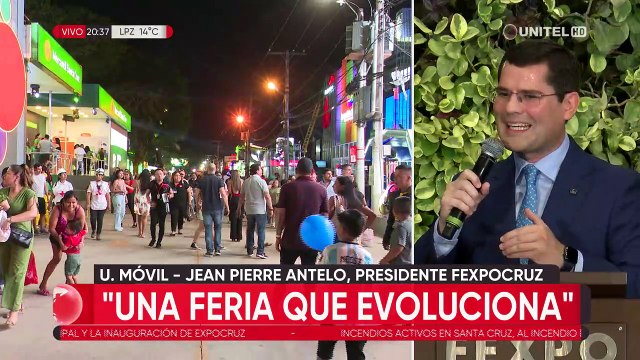 Antelo en la apertura de Expocruz: “Les agradecemos por creer en el sueño cruceño”