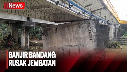 Jembatan di Jalinsum Padang-Bukittinggi Rusak, Dampak Banjir Bandang