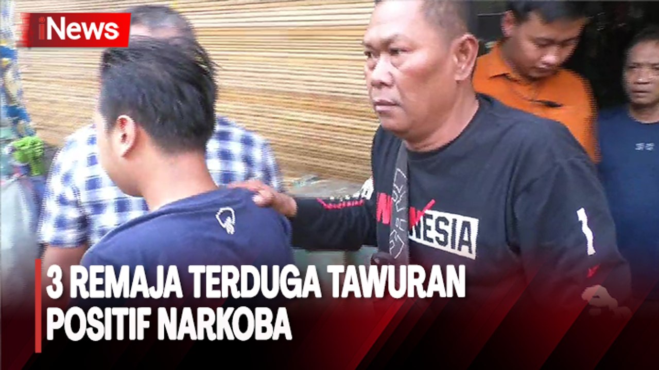 3 Remaja Terduga Tawuran di Johar Baru Positif Narkoba