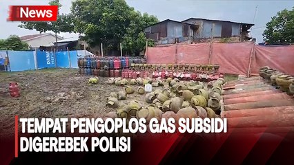 Nekat Lakukan Aksi di Tempat Terbuka, Tempat Pengoplos Gas Subsidi di Medan Digerebek Polisi