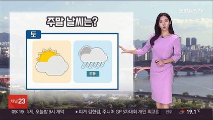 Download Video: [날씨] 전국 곳곳 짙은 안개…주말 큰 일교차 유의