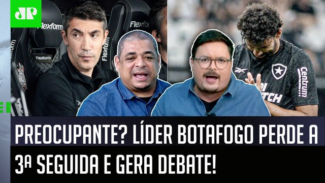 EU NÃO ACREDITO NISSO! Cara, essa QUEDA do Botafogo está... DERROTA pro Corinthians PROVOCA DEBATE